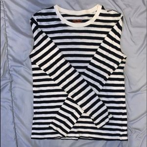 Joe Fresh long-sleeve striped shirt